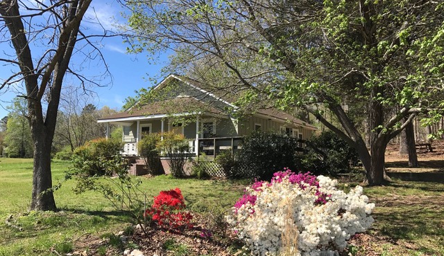 The Uwharrie Farmhouse—Located at the north entrance to the Forest.