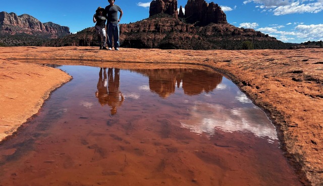 The Uzu Dome, Sedona architectural master piece on the vortex