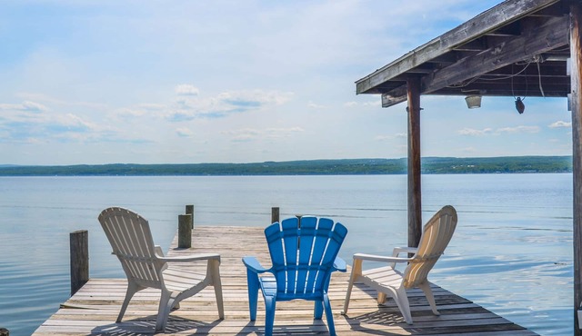 The View at Lodi Point - Cozy Comfort On Level Lake Front!