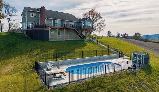 The View at Stoney Acres | Pool + Hot Tub + Views