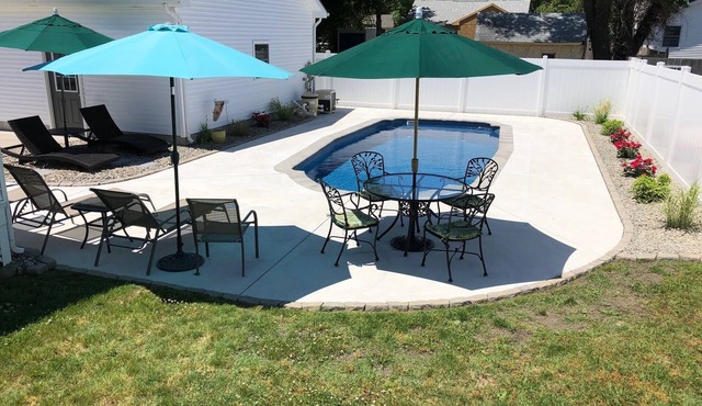 The Villa By the Bay with Private Heated Pool & Hot Tub!