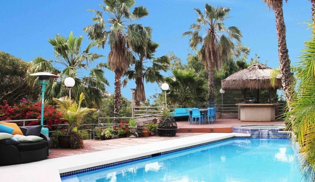 The Villa of 100 Games: Idyllic secluded mountain villa w/pool & spa
