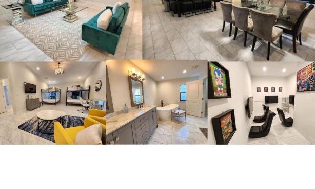 The Villa Orlando College Park Sleeps16 - Monthly Stays