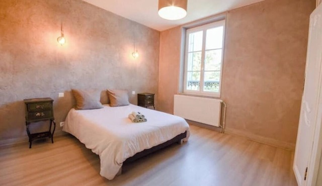 The villa, swimming pool, billiard table, brazier, fiberglass