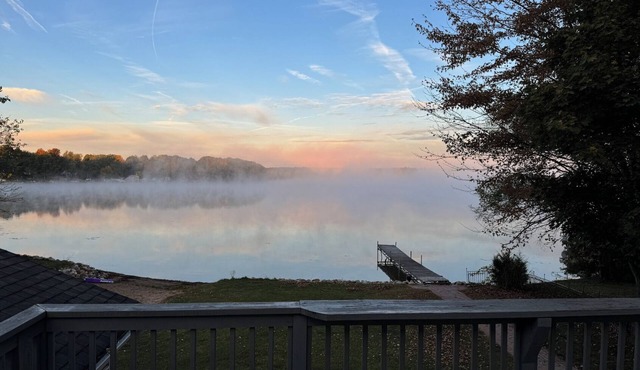 The Water's Edge Lake House. A serene 4-bedroom lake front house.