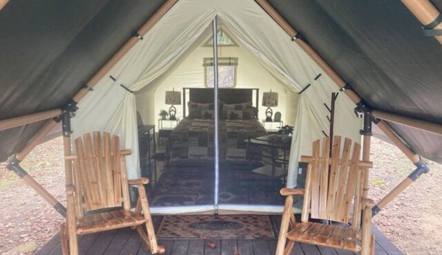 The Water’s Edge Glamping Tent