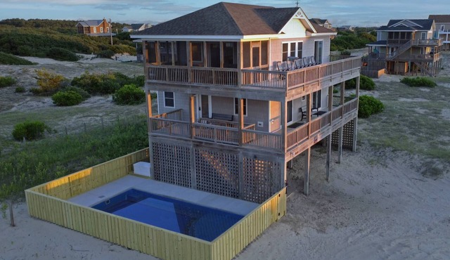 THE WEATHERVANE Private POOL! 3 night min, flexible check-in day, 4x4, pets