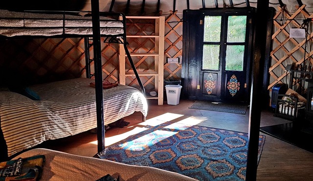 The White Moon Yurt at Cabot Shores Wilderness Resort