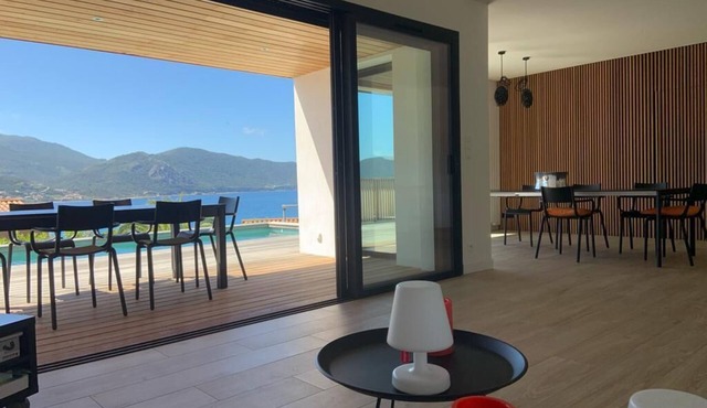 The WHITE Villa on the Gulf of Lava near Ajaccio