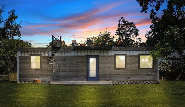 "The Woods" Container | Pickleball | Rooftop Patio