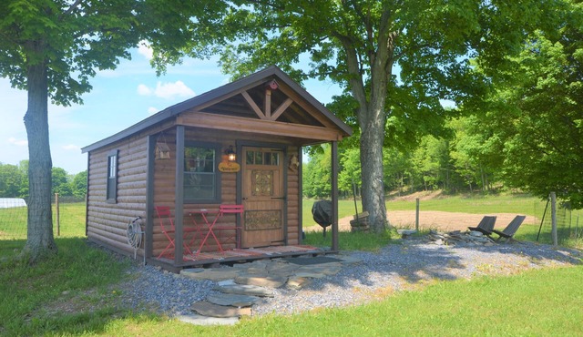 The Wren's Nest at Scottland Yard Farm, a Romantic Cabin