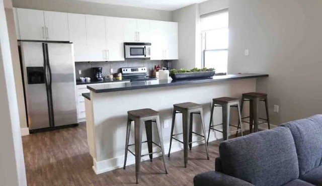 The Writer’s Loft-Super spacious! 1 real bdrm/bath in the heart of Downtown DSM