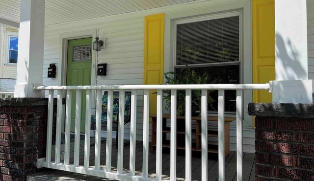 The Yellow-Shuttered House apt B