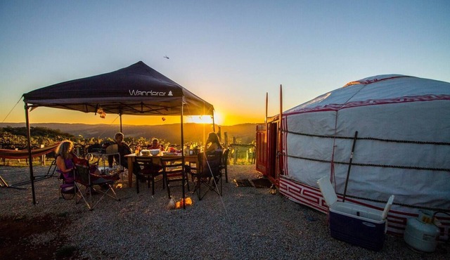 The Yurt Alpine Retreat - Red Yurt