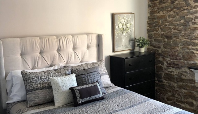 The Zahn suite is on the historic square in Iola, Kansas