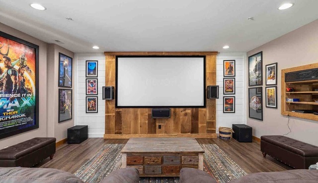 Theater Pool Table,Pools Waterslide,Hot Tub,Trails