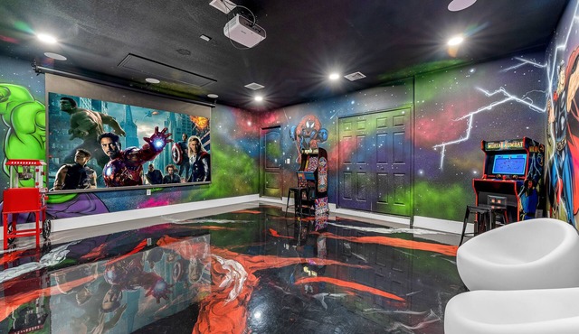 Themed 5BR 4BA, By Disney w/Pool, Hot Tub, Arcade