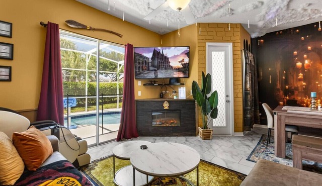 Themed Home ~ Heated Saltwater Pool w/Game Room