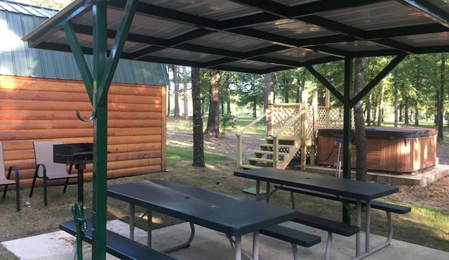 These little cabins are so secluded you may go far a hike and never see a soul !