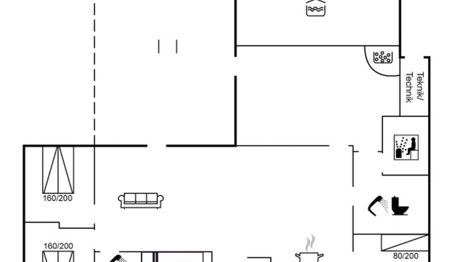 "Thiodver" - 850m from the sea by Interhome