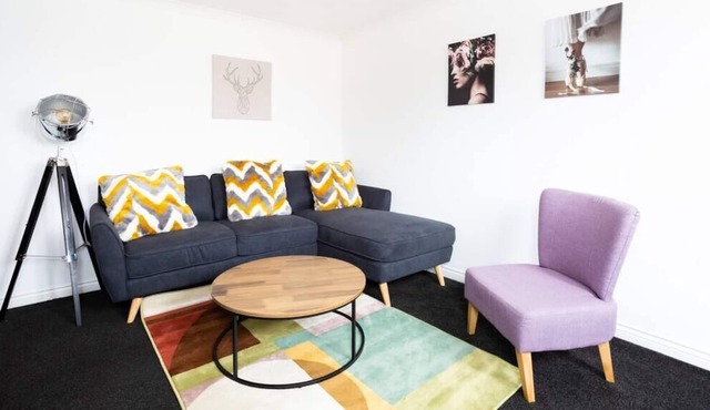 This apartment is a 2 bedroom(s), 2 bathrooms, located in North Lanarkshire, Scotland.