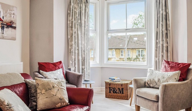 This apartment has it all.