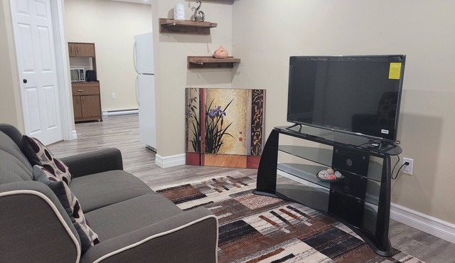 This beautiful comfy basement apartment 5 minutes from the park.