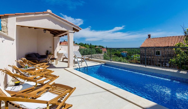 This beautiful vacation home with private pool is excellently furnished and is well suited for vacat