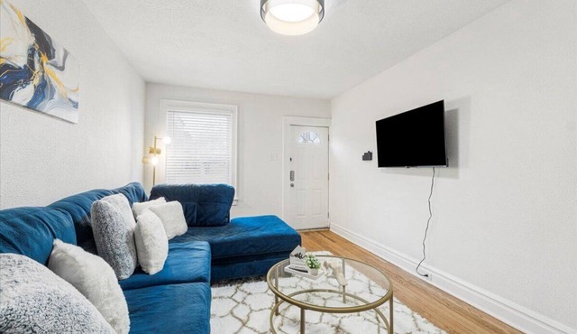 This beautifully designed apartment offers the perfect blend of modern comfort