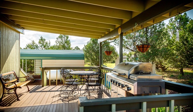 This breathtaking one acre property is nestled in a wonderful scenic setting.