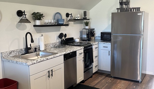 This charming living quarters has amazing views!