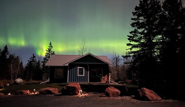 This cozy cottage is a short walk to Herbster beach! Easy access to TRAILS!