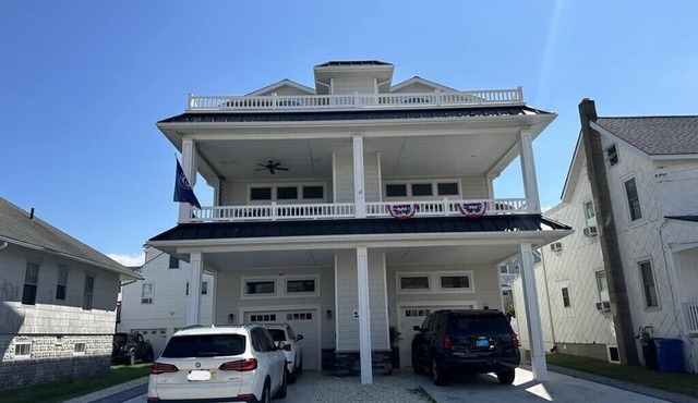 This custom-built Townhouse features unique characteristics not often found in Sea Isle.