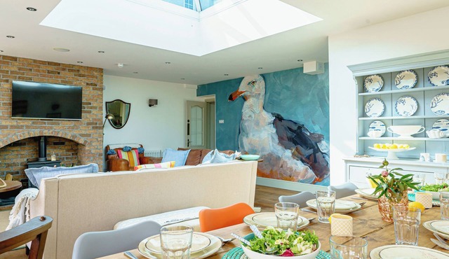 This family home is situated in the gorgeous village of Bull Bay on Anglesey.