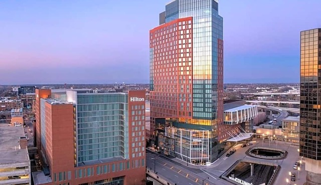 This Hilton hotel in Columbus ...