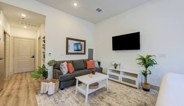 This is a cozy studio in the park row/energy corridor area of Houston, TX. perfect for a solo traveler or a small family.