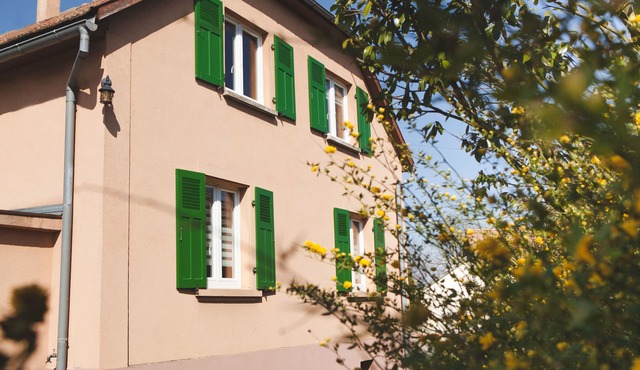 This is a detached house close to Colmar