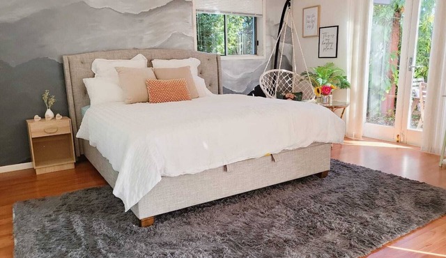 This is a Huge Studio Comes With all Basic Amenities With a Private Access