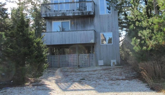 This pet friendly home is located on the ocean block in Barnegat Light, close to the beach.