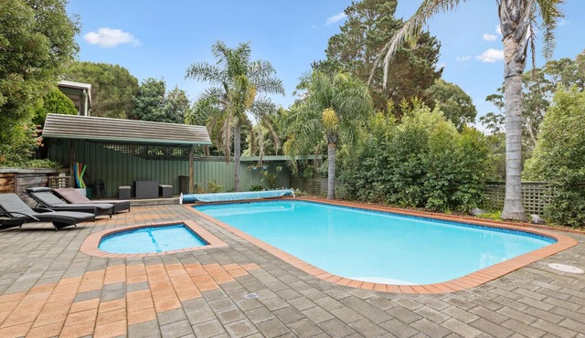 This property promises a delightful getaway for the whole family.