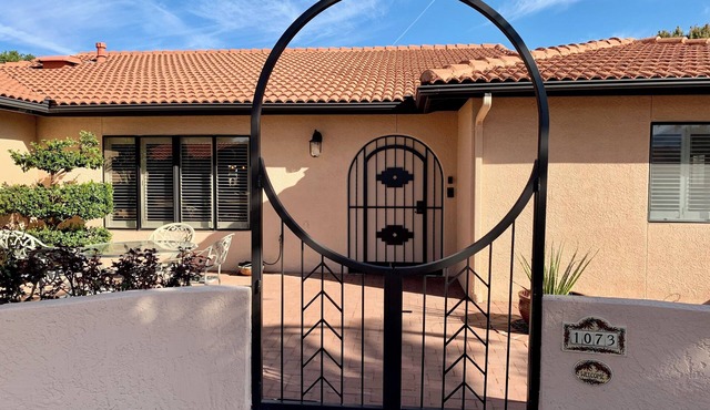 This Southwestern Retreat has room for your family and friends to gather!