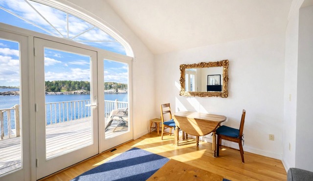 This spacious 2nd floor garage apartment offers phenomenal open ocean views!