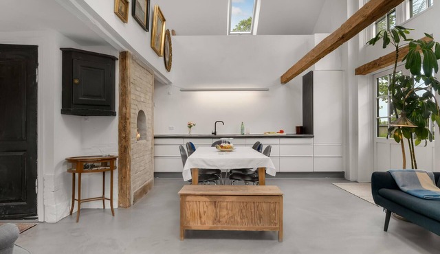 This special vacation home welcomes you in Ryomgård!