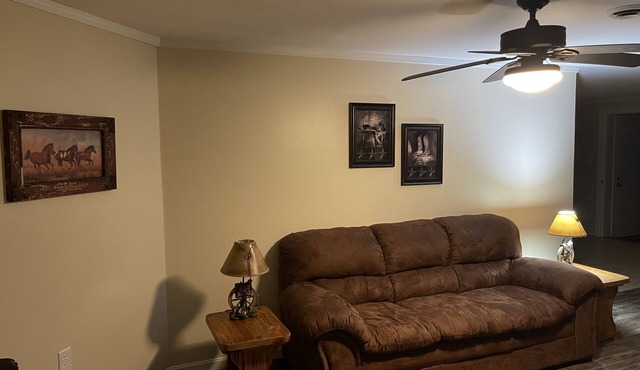 This stylish place is perfect for a family getaway. 5 minutes from KY Lake