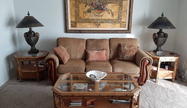 This updated 1 BR condo is furnished and available for 3 month minimum rental.