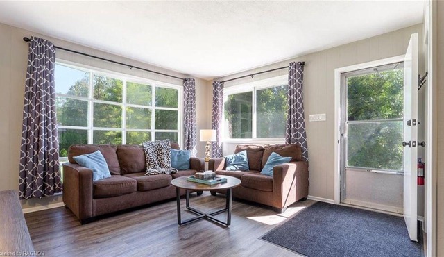 This whole home is the perfect location to explore all the Bruce has to offer!