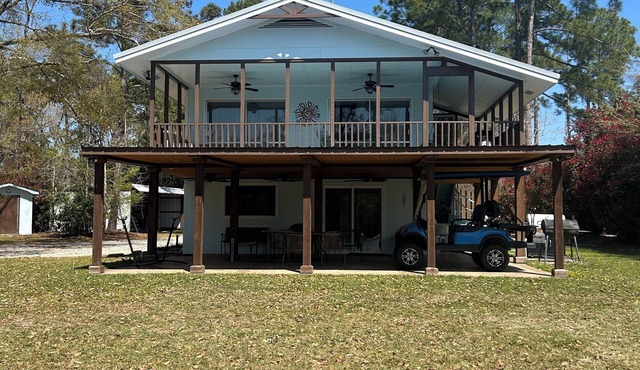 THOMAS MILL CREEK, LAKE EUFAULA ALnAmazing Big Flat Lot, Boat Dock!