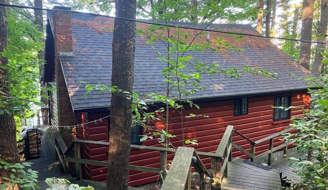 Thompson Lake! Waterfront log style home sleeps 6