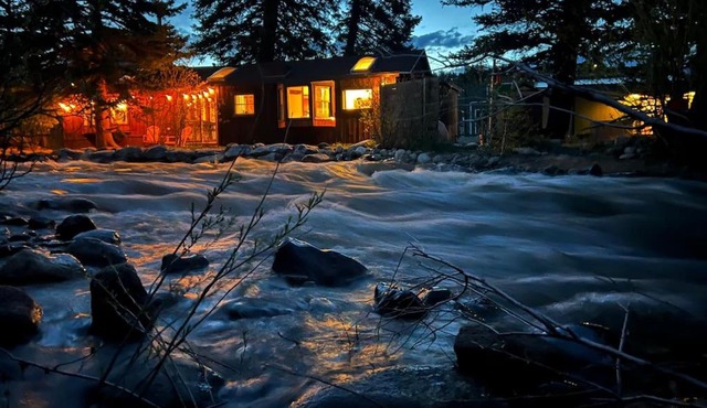 Thorpe On The Water. Creekside Nederland Cabin.