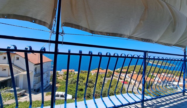 Three bedroom apartment with balcony and sea view Bilo, Primošten (A-4662-a)
